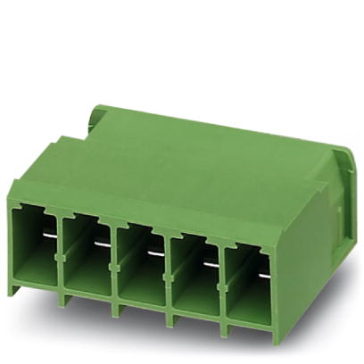 PC 4/ 2-G-7,62    Header, Nominal current: 20 A, Nom. voltage: 400 V, Pitch: 7.62 mm, Number of positions: 2, Color: green, Assembly: Soldering