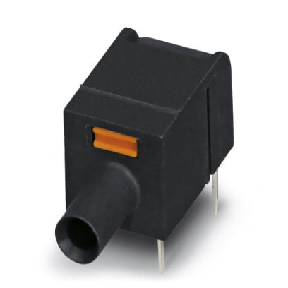FOPT 2,2-R    PC terminal block, Number of positions: 1, Connection type: Spring-cage conn., Color: black