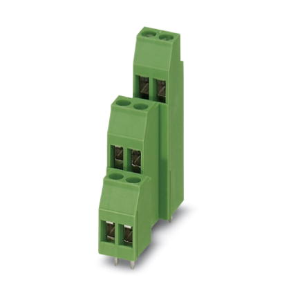 MK3DS 3/ 2-5,08    PC terminal block, Nominal current: 17.5 A, Nom. voltage: 250 V, Pitch: 5.08 mm, Number of positions: 2, Type of connection: Screw