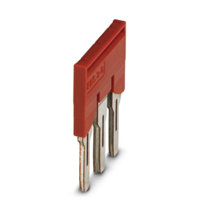 Image FBS 3-8    Cross connector/jumper for modular terminal block, Number of positions: 3, Color: red