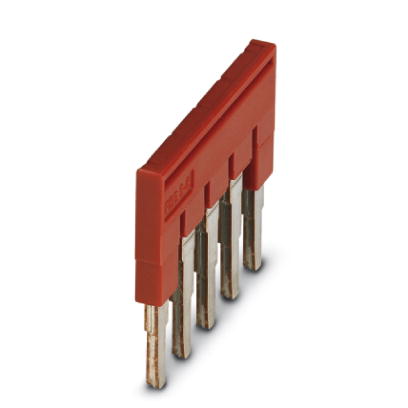 Image FBS 5-6    Cross connector/jumper for modular terminal block, Number of positions: 5, Color: red