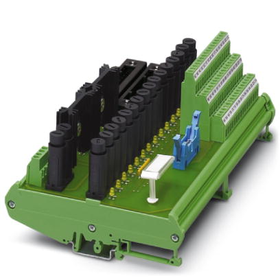 FLKMS-KS40/SI/AI16/YCS    16-channel analog module with a screw connection and a fuse for each signal path (5x20 mm). The power supply unit and the 40