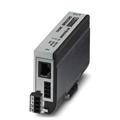 DT-TELE-RJ45    RJ45 (RJ12/RJ11) attachment plug with surge protection for analog telecommunication interfaces. Can alternatively be snapped onto DIN
