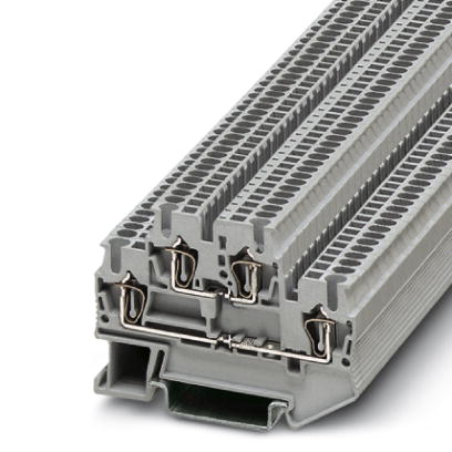 STTB 1,5    Double-level spring-cage terminal block, Cross section: 0.08 mm? - 1.5 mm?, AWG: 28 - 16