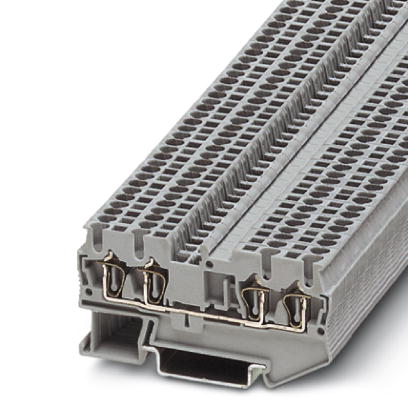 ST 1,5-QUATTRO    Feed-through modular terminal block, Type of connection: Spring-cage connection, C