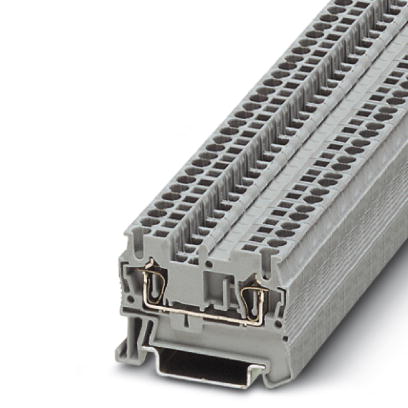ST 2,5    Feed-through modular terminal block, Type of connection: Spring-cage connection, Spring-ca