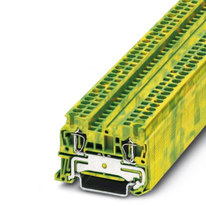 ST 2,5-PE    Ground modular terminal block, Type of connection: Spring-cage connection, Spring-cage