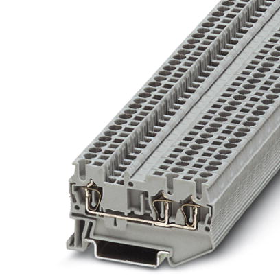 ST 2,5-TWIN OG    Feed-through modular terminal block, Type of connection: Spring-cage connection, S