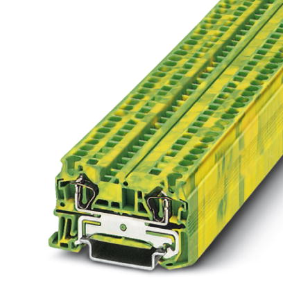ST 4-PE    Ground modular terminal block, Type of connection: Spring-cage connection, Cross section: