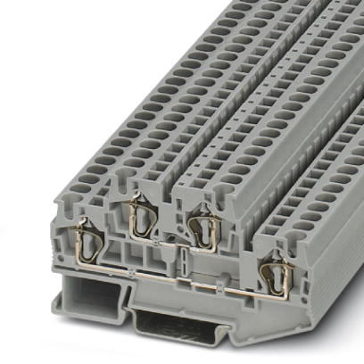 STTB 4    Feed-through modular terminal block, Cross section: 0.08 mm? - 6 mm?, AWG: 28 - 10, Connec