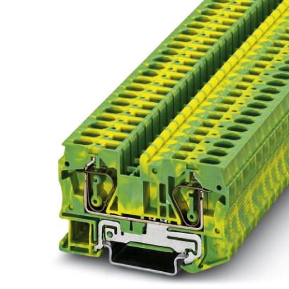 ST 6-PE    Ground modular terminal block, Type of connection: Spring-cage connection, Cross section:
