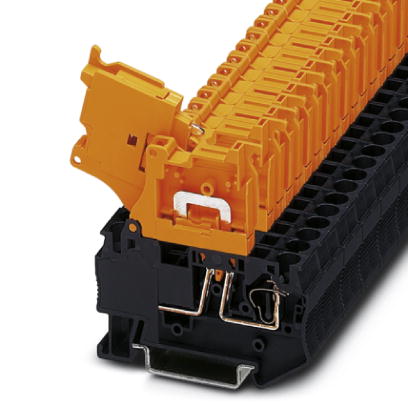 ST 4-HEDI    Feed-through modular terminal block, Type of connection: Spring-cage connection, Cross