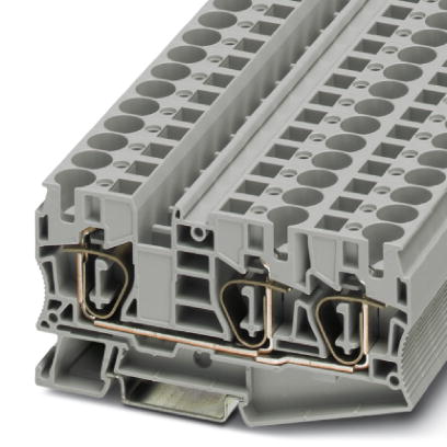 ST 10-TWIN    Feed-through modular terminal block, Type of connection: Spring-cage connection, Sprin