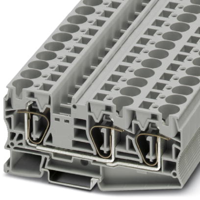 ST 16-TWIN    Feed-through modular terminal block, Type of connection: Spring-cage connection, Sprin