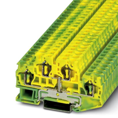 STTB 4-PE    Feed-through modular terminal block, Cross section: 0.08 mm? - 6 mm?, AWG: 28 - 10, Con