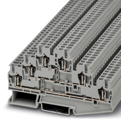 ST 2,5-3L BU    Feed-through modular terminal block, Type of connection: Spring-cage connection, Cro