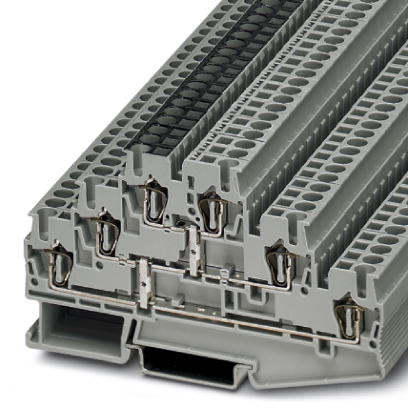 ST 2,5-3PV    Feed-through modular terminal block, Type of connection: Spring-cage connection, Cross