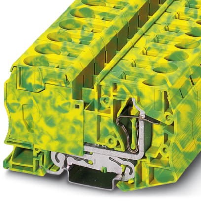ST 35-PE    Spring cage ground terminal block, Type of connection: Spring-cage connection, Cross sec