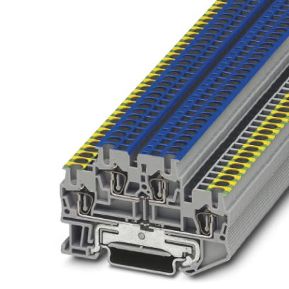 STTB 2,5-PE/N    Feed-through modular terminal block, Cross section: 0.08 mm? - 4 mm?, AWG: 28 - 12,