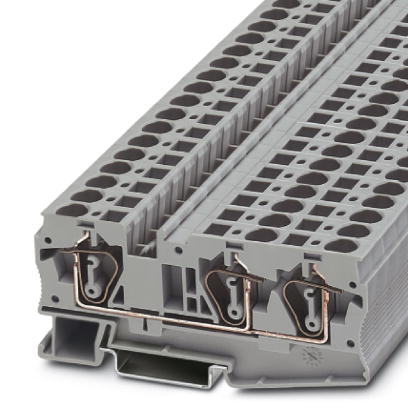 ST 6-TWIN    Feed-through modular terminal block, Type of connection: Spring-cage connection, Cross