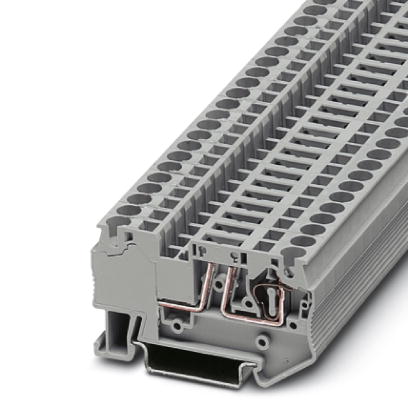 ST 4-TG    Disconnect and knife disconnect terminal block, Connection type: Spring-cage connection,