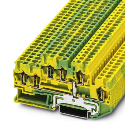 STTB 2,5-TWIN-PE    Feed-through modular terminal block, Cross section: 0.08 mm? - 4 mm?, AWG: 28 -