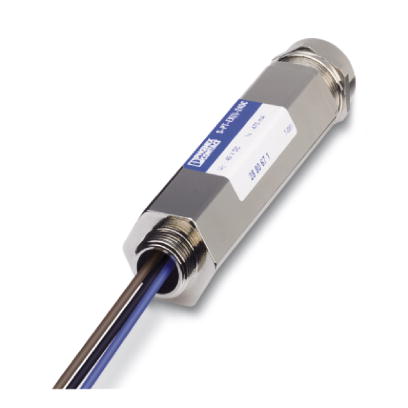 S-PT-EX(I)-24DC-1/2"    Surge protection in the IP67 screw-on module for measuring sensors in intrinsically safe circuits, direct mounting with 1/2" N