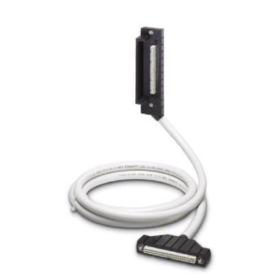 FLK 40-PA/EZ-DR/KS/ 500/YUC    Assembled round cable with two molded 40-pos. socket strips (1:1 connection). Cable length: 5.0 m