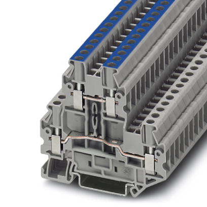 UTTB 2,5-L/N    Feed-through modular terminal block, Cross section: 0.14 mm? - 4 mm?, AWG: 26 - 12,