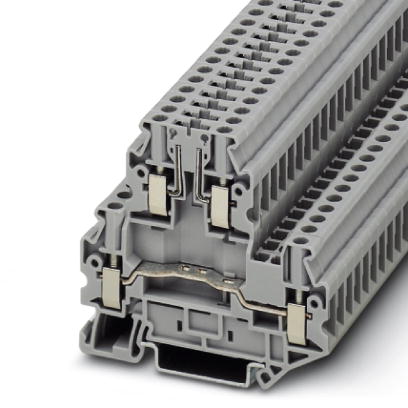 UTTB 4-TG P/P    Double-level terminal block, Cross section: 0.14 mm? - 6 mm?, AWG: 26 - 10, Connect