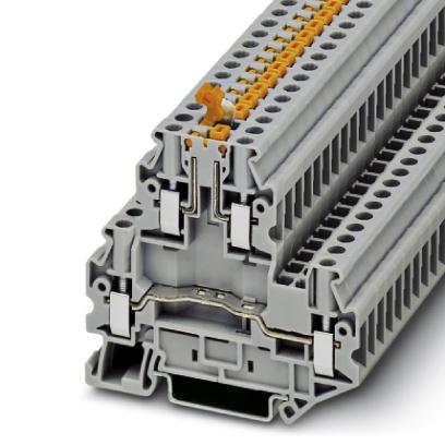 UTTB 4-MT P/P    Double-level terminal block, Cross section: 0.14 mm? - 6 mm?, AWG: 26 - 10, Connect