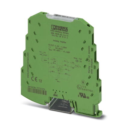 MINI MCR-SL-U-I-0    MCR 3-way isolating amplifier, for electrical isolation of analog signals, with screw connection, input signal: 0 V ... 10 V, out