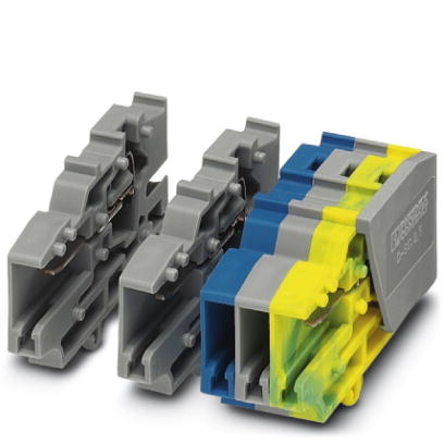 SC 2,5-RZ/ 1-L GNYE    COMBI coupling, Type of connection: Spring-cage connection, Plug connection,