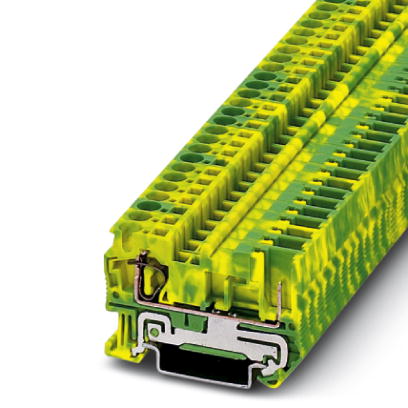 ST 4/ 1P-PE    Pluggable spring-cage modular terminal block, Type of connection: Spring-cage connect