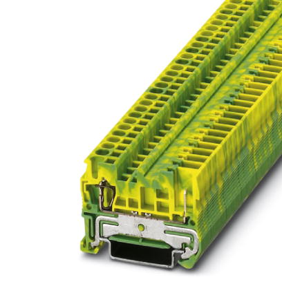 ST 2,5/ 1P-PE    Pluggable spring-cage modular terminal block, Type of connection: Spring-cage conne