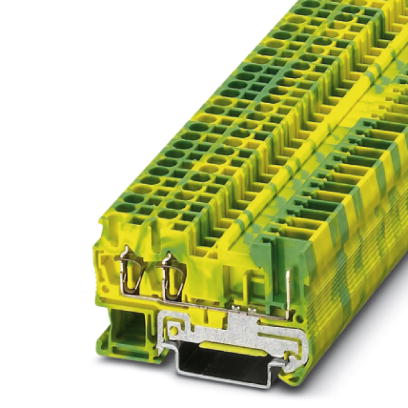 ST 2,5-TWIN/ 1P-PE    Pluggable spring-cage modular terminal block, Type of connection: Special and