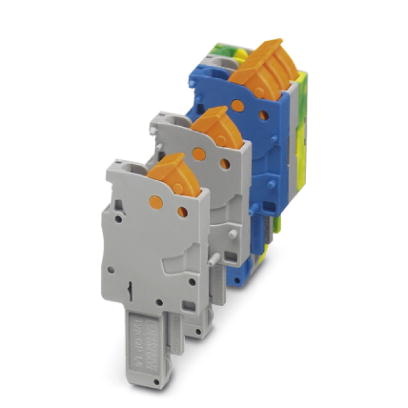 QP 1,5/ 1-R GNYE    COMBI plugs, Type of connection: Quick connection, Quick connection, Number of p