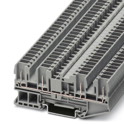 ST 2,5-QUATTRO/4P    Pluggable feed-through modular terminal block, Type of connection: Plug connect
