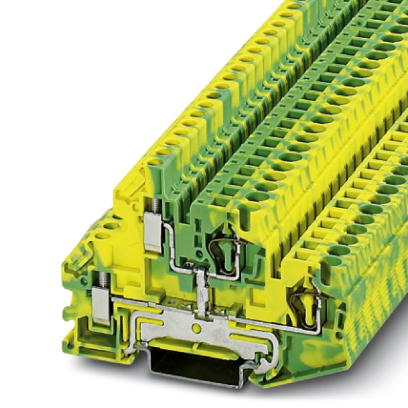 STTBU 4-PE    Feed-through modular terminal block, Type of connection: Screw connection, Cross secti