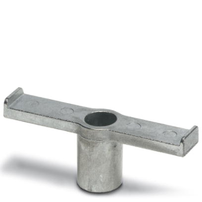 AB-SK/E    Support, Length: 10 mm, Width: 56 mm, Height: 20 mm, Color: silver