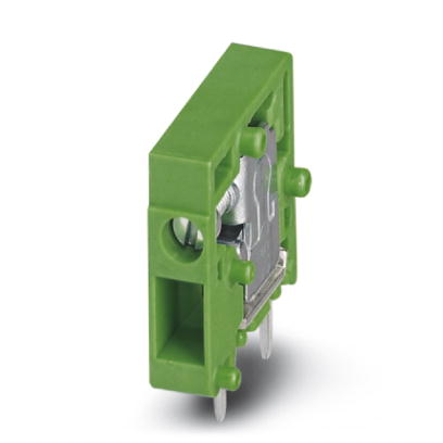 FRONT 2,5-H/SA10    PC terminal block, Nominal current: 24 A, Nom. voltage: 250 V, Pitch: 5 mm, Number of positions: 1, Type of connection: Screw conn