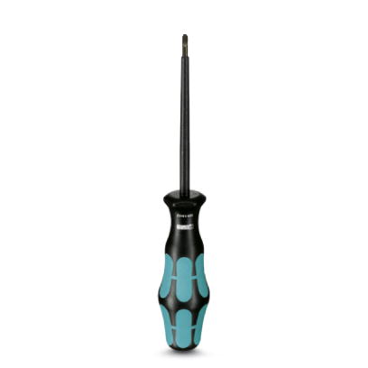 SZG 0,6X3,5 VDE    Screwdriver, bladed. with stepped blade, matches all screw terminal blocks with 2.3 mm diameter test socket screws and test plug so