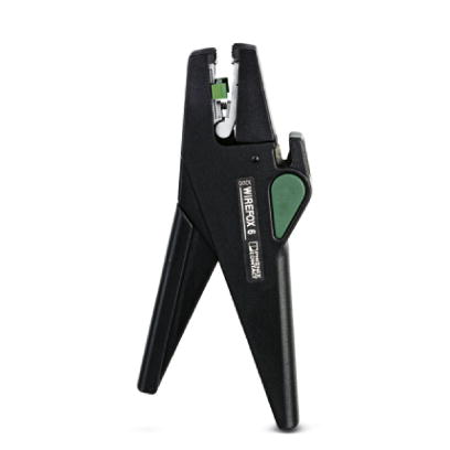 QUICK WIREFOX 6    Stripping tool for cables with PVC insulation, stripping range: 0.08 to 6 mm?, wire cutting up to 6 mm? flexible or 4 mm? rigid