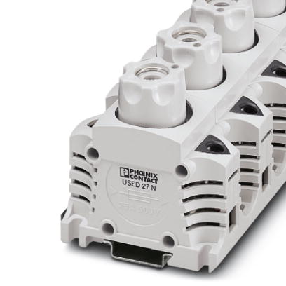 USED 27 N    Fuse terminal blocks for DIAZED fuse inserts