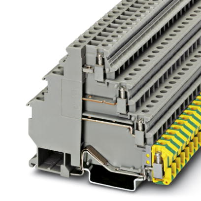 DLKB 2,5-PE    Feed-through modular terminal block, Cross section: 0.2 mm? - 4 mm?, AWG: 24 - 12, Co
