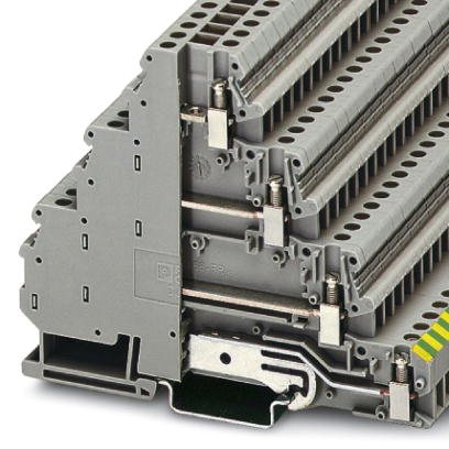DLK 4-PE    Feed-through modular terminal block, Cross section: 0.2 mm? - 6 mm?, AWG: 24 - 10, Conne