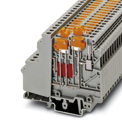 UDMTK 5-TWIN-P/P    Feed-through modular terminal block, Connection type: Screw connection, Cross se
