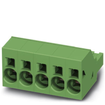 SPC 16/ 2-ST-10,16    Plug component, Nominal current: 76 A, Nom. voltage: 1000 V, Pitch: 10.16 mm, Number of positions: 2, Connection type: Spring-ca