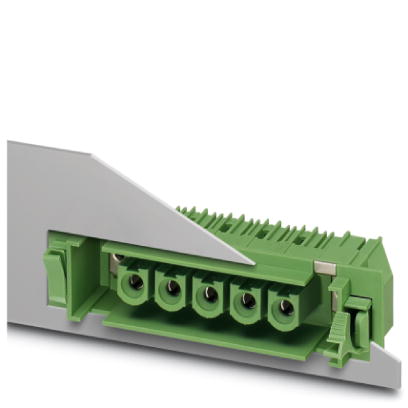 DFK-IPC 16/ 2-GF-10,16    Header, Nominal current: 76 A, Nom. voltage: 1000 V, Pitch: 10.16 mm, Number of positions: 2, Color: green, Assembly: Solder