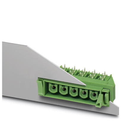 DFK-IPC 16/ 2-GU-10,16    Header, Nominal current: 76 A, Nom. voltage: 1000 V, Pitch: 10.16 mm, Number of positions: 2, Color: green, Assembly: Solder